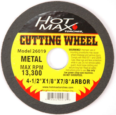 4-1/2 X1/8 X7/8 CUT OFFWHEEL