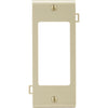 Leviton 1-Gang Plastic Sectional Rocker Decorator Wall Plate Center Panel, Ivory