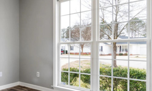 Large interior windows