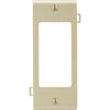 Leviton 1-Gang Plastic Sectional Rocker Decorator Wall Plate Center Panel, Ivory