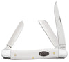 Case XX White Synthetic Medium Stockman
